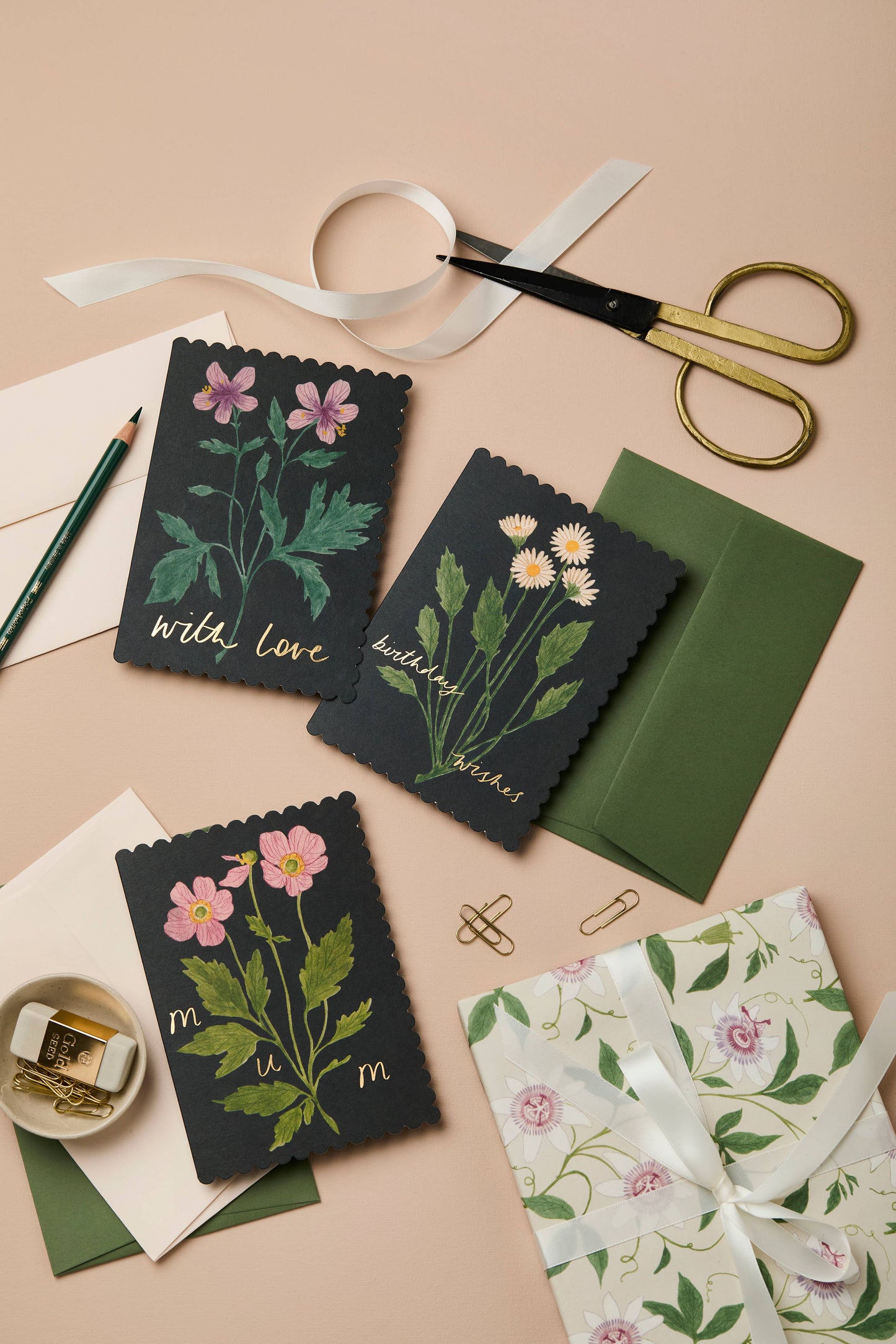 Anemone 'Mum' Card