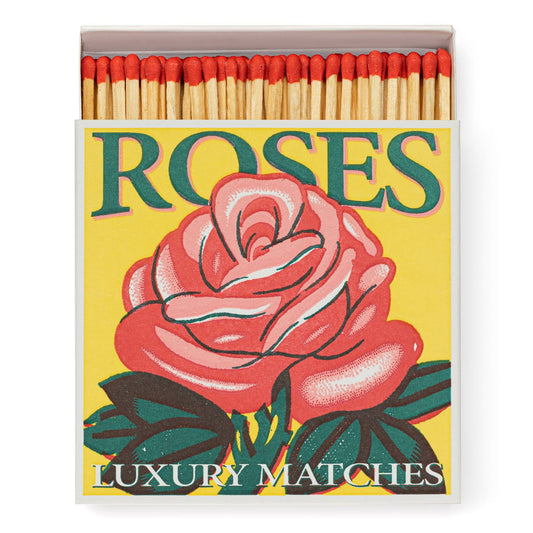 Red Rose | Square Matchboxes