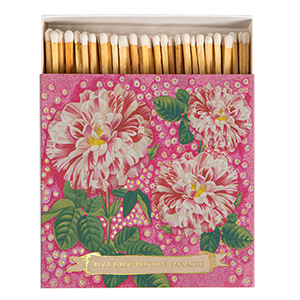 Rose Provin Petunia Matches |  Square - Safety Matches