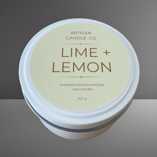 LIME + LEMON MYRTLE TIN