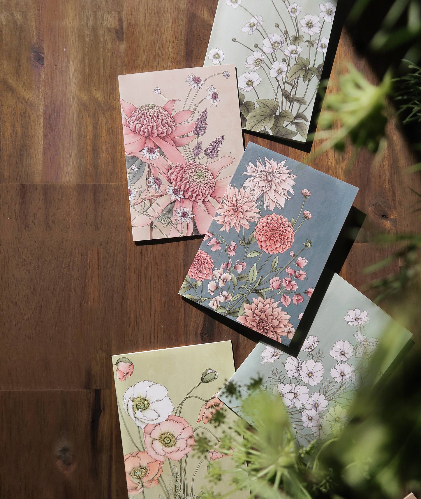Cosmos Portrait Card